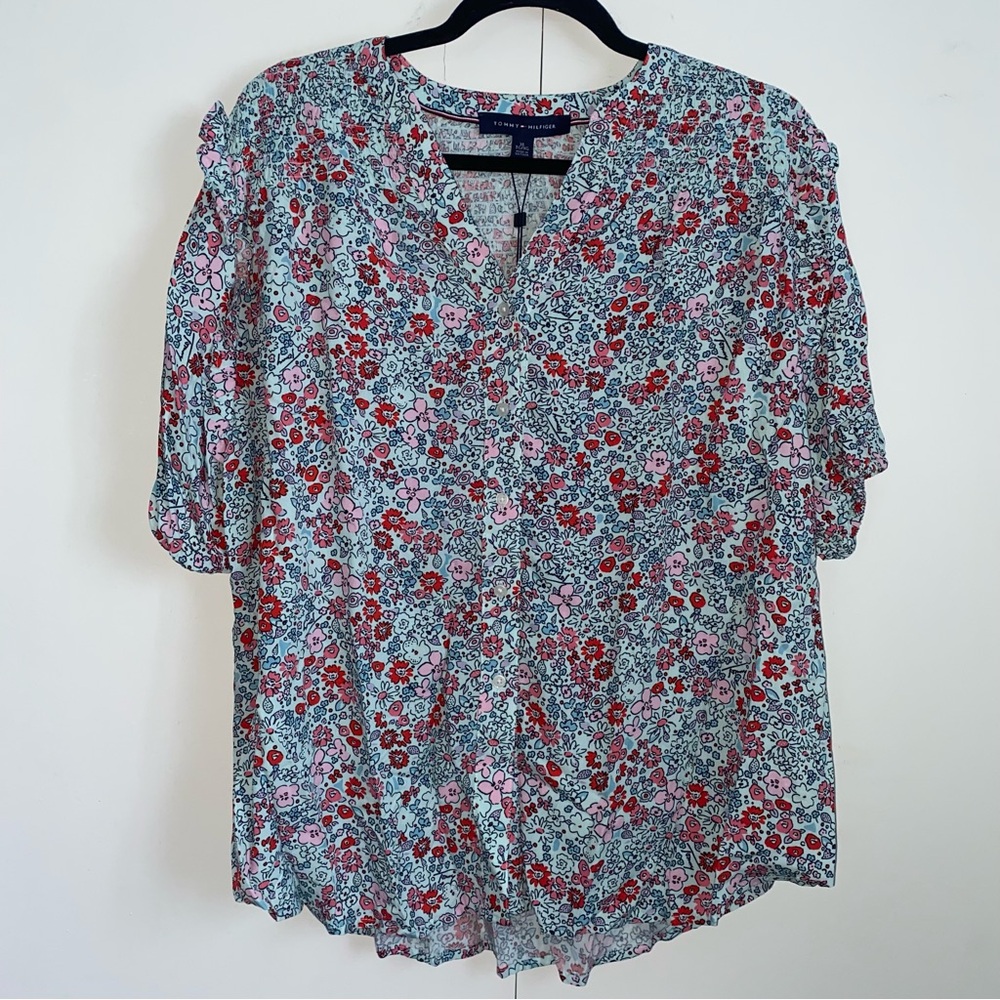 NWT Tommy Hilfiger Bloomsbury XL Blouse